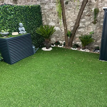 Apartment Beau 2pieces Centre Terrasse Jardin *